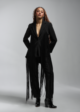 TASS - Contoured panelled blazer with Tassel detail